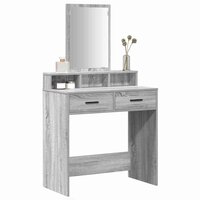 Kaptafel met lade Grijs Sonoma 79 x 41 x 140 cm Bewerkt hout 3