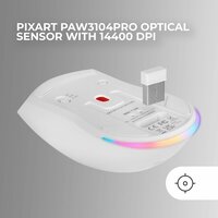 Gaming muis Mars Gaming MMT3W Wit 7