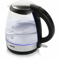 Waterkoker DOMO DO9218WK Zilverkleurig Roestvrij staal Kristal 2200 W 1,2 L 2