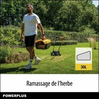 Elektrische grasmaaier Powerplus POWXG62205T 1300 W 220-240 V 32 cm 32 L 3