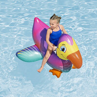 Bestway Opblaasbare Figuur Tucan met Handvatten 141x113 cm +3 Jaar Strand en Zwembad 41504 3