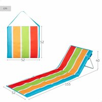 Slaapmat Aktive Staal Oxford 600D stoffen 155 x 40 x 52 cm 5
