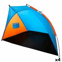 Windscherm Aktive 200 x 120 x 125 cm Blauw Oranje (4 Stuks) 2