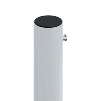 Windscherm uittrekbaar 117x1200 cm zwart 5