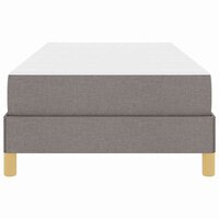 Boxspring bed Taupe en Bruin 80 x 200 cm 7