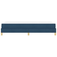 Boxspring bed Blauw en Bruin 80 x 200 cm 8