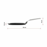 Cr&ecirc;pekoekenpan Valira 4656/25 &Oslash; 28 cm Zwart Aluminium 4