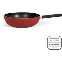 Wokpan Livoo Rood Aluminium &Oslash; 32 cm 2