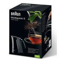 Waterkoker met ledverlichting Braun 533631 1,7 L Zwart Plastic 3000 W 1,7 L 3