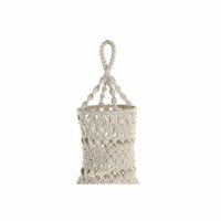 Lampenkap Home ESPRIT Macram&eacute; Stads 30 x 30 x 30 cm 3