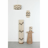 Vloerlamp Home ESPRIT Beige Tweekleurig 50 W 220 V 25 x 25 x 125 cm 2