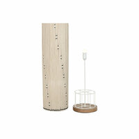 Vloerlamp Home ESPRIT Bruin Zwart Beige 50 W 220 V 25 x 25 x 125 cm 5