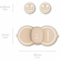 Oplaadbare ontspannende menstruatiemassager Medisana TT 250 Beige 2