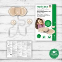 Oplaadbare ontspannende menstruatiemassager Medisana TT 250 Beige 4