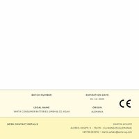 Batterijen Varta alkalina longlife power aa - lr06 1,5 V AA LR06 (24 Onderdelen) (24 Stuks) 2