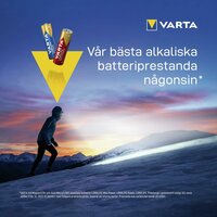 Batterijen Varta alkalina longlife power aa - lr06 1,5 V AA LR06 (24 Onderdelen) (24 Stuks) 5