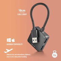 USB-HUB NGS IHUB3.0TINY Zwart 7