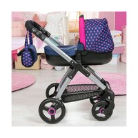 Poppenwagen Reig Stule Pram Marineblauw 63 cm 6