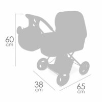 Poppenwagen Decuevas Koala 38 x 65 x 60 cm Opvouwbaar 5
