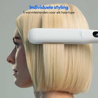 Stijltang Medion MD19925 Wit Zwart 6