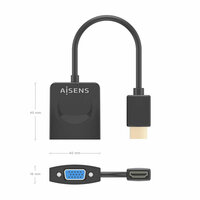 USB-kabel Aisens A122-0947 15 cm Zwart 7