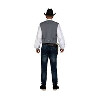 Kostuums voor Volwassenen My Other Me Grijs Cowboy Vest 3