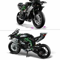 Bouwspel Lego Technic 42170 Kawasaki Ninja H2R Zwart 643 Onderdelen 3