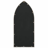 Tuinspiegel 100x45 cm ijzer zandkleurig 4