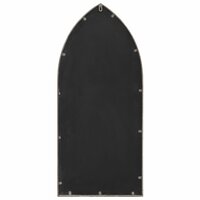 Tuinspiegel 70x30 cm ijzer zandkleurig 4