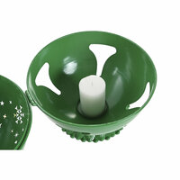 Kerstversiering Home ESPRIT Rood Groen Gouden 31,5 X 31,5 X 35,5 CM (2 Stuks) 4