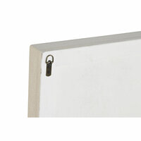 Wanddecoratie Home ESPRIT Wit Scandi 80 x 6,5 x 80 cm 4