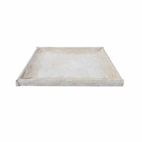 Wanddecoratie Home ESPRIT Wit Modern Scandi 80 x 5 x 80 cm 2