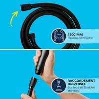 Douchekop Grohe Zwart 5