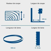 Cirkelzaag Scheppach 350 W 230 V 2