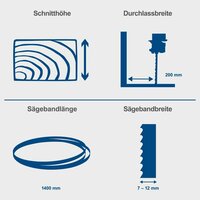 Cirkelzaag Scheppach 350 W 230 V 6