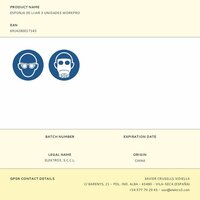 Polijstspons Workpro 60 g 120 g 180 g 100 g 220 g (3 Stuks) 5