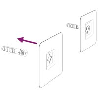 Badkamerspiegel LED 40x40 cm 8