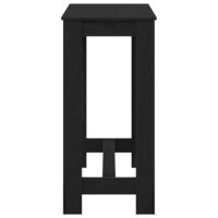 Bartafel Zwart Eiken 102 x 50 x 103.5 cm Bewerkt hout 7