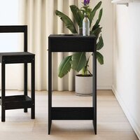 Bartafel Zwart Eiken 51 x 50 x 103.5 cm Bewerkt hout 4