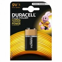 Alkalinebatterij DURACELL 9 V 6LR61 (10 Stuks) 2