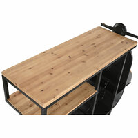 Flessenrek Home ESPRIT Zwart Gouden 134 X 36 X 92 CM 3