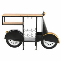 Flessenrek Home ESPRIT Zwart Gouden 134 X 36 X 92 CM 8