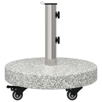 Parasolvoet Grijs 45 x 45 x 45 cm Graniet 6