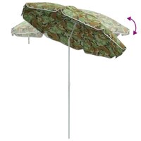 Strandparasol Camouflage 161 x 193 cm Polyester 7