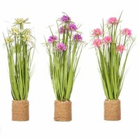 Decoratieve plant Ibergarden Touw Plastic Steen 30 x 70 x 30 cm (3 Stuks) 3