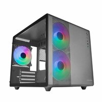 ATX Semi-toren BehuizingMars Gaming MC400 Wit Zwart 2