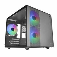 ATX Semi-toren BehuizingMars Gaming MC400 Wit Zwart 3