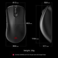 Muis Zowie 9H.N4WBE.A2E Zwart 3200 DPI 3