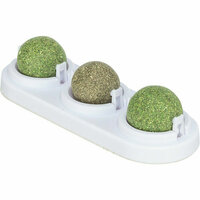 Kattenspeeltje Trixie Wit Groen Ballen 4