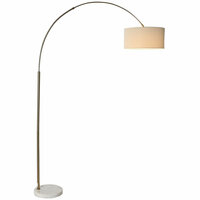 Vloerlamp Home ESPRIT Wit Beige Gouden 126 x 40 x 193 cm 2